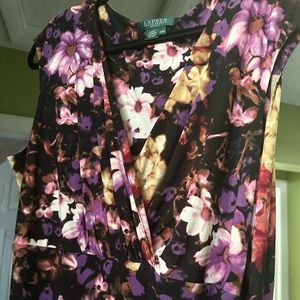 Ralph Lauren dress multi color for purple lovers like me